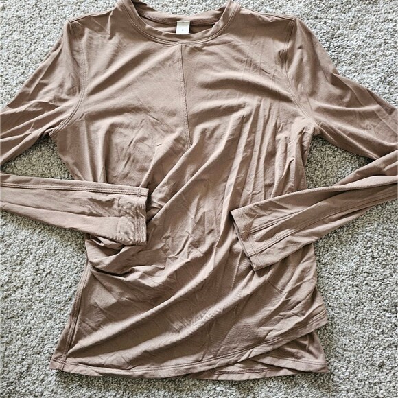 Light Smooth Cover Wrap-Front Long-Sleeve Shirt - Picture 3 of 8